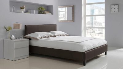 HOME Constance Kingsize Bed Frame - Chocolate